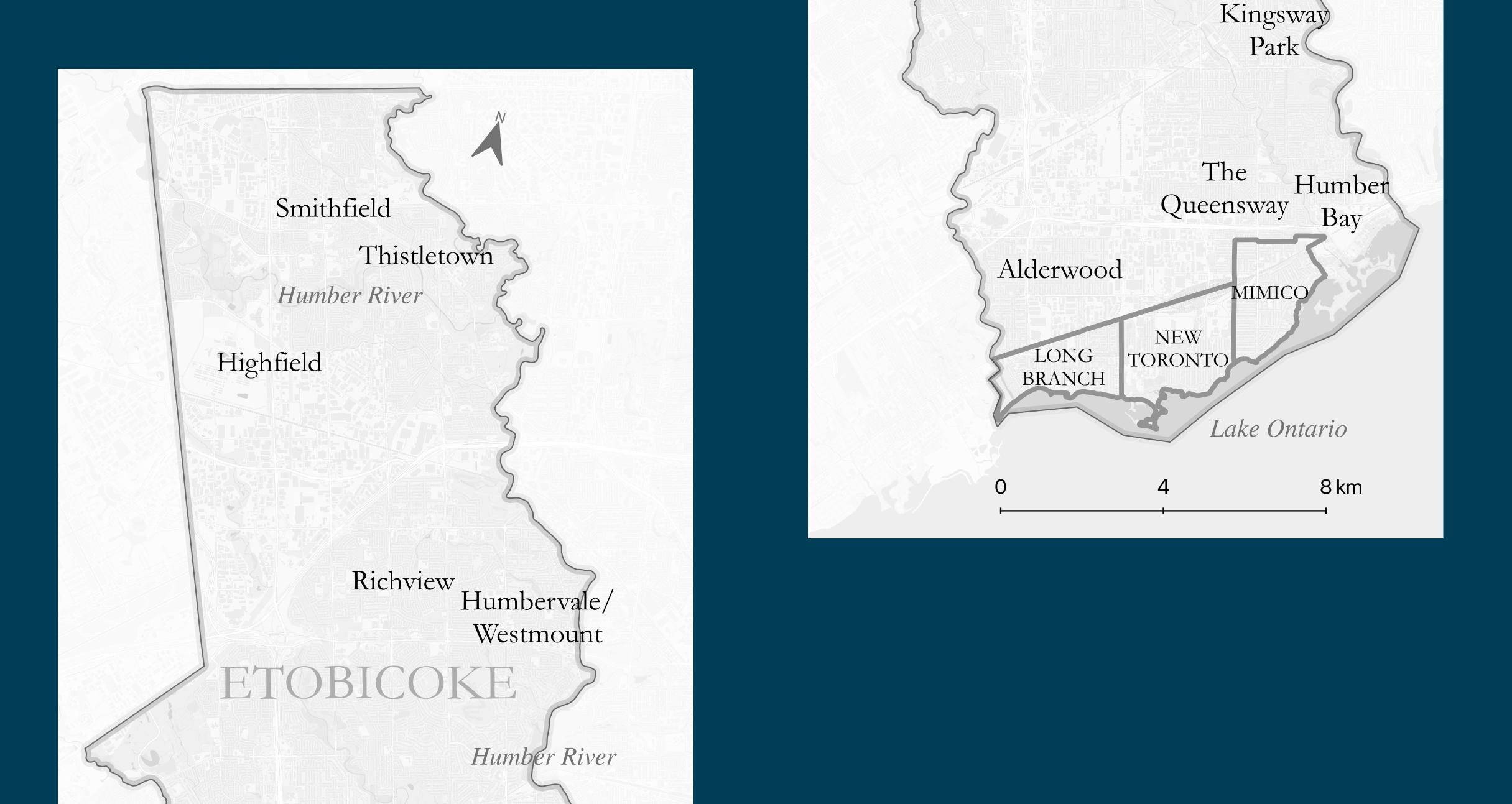 Etobicoke Map